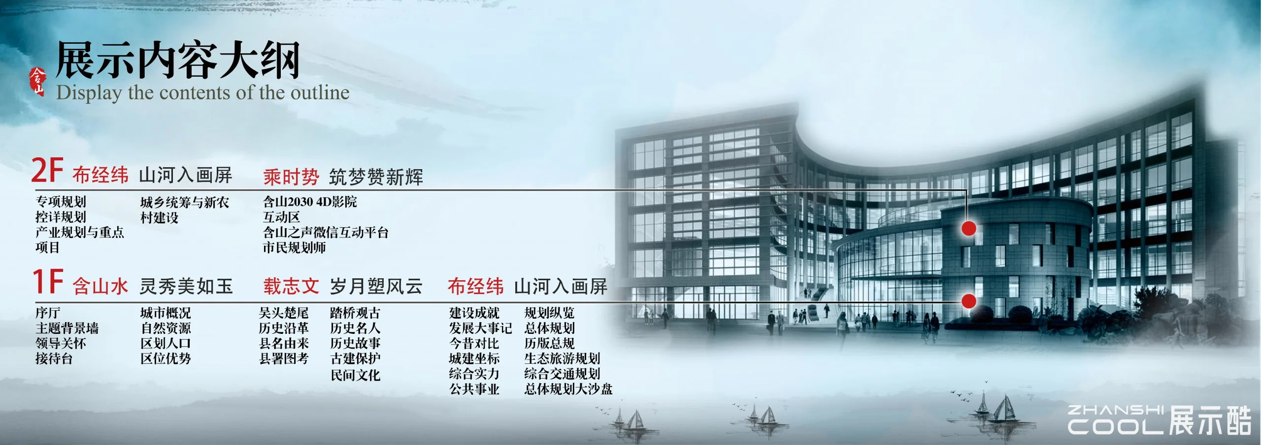 图片[13] - 安徽省马鞍山含山县城市规划展览馆布展设计方案