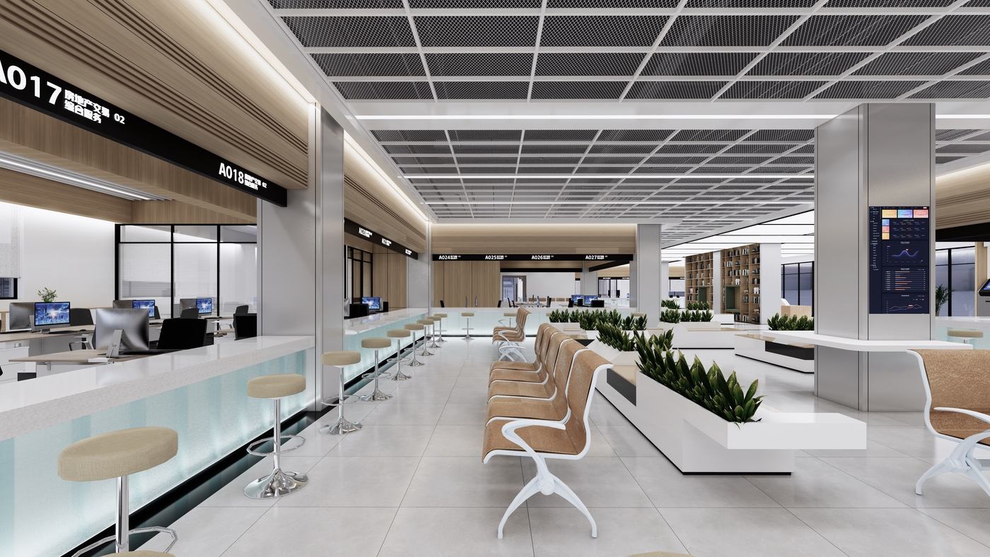 图片[8] - 嘉峪关政务服务中心过程稿方案效果图 - 展示酷