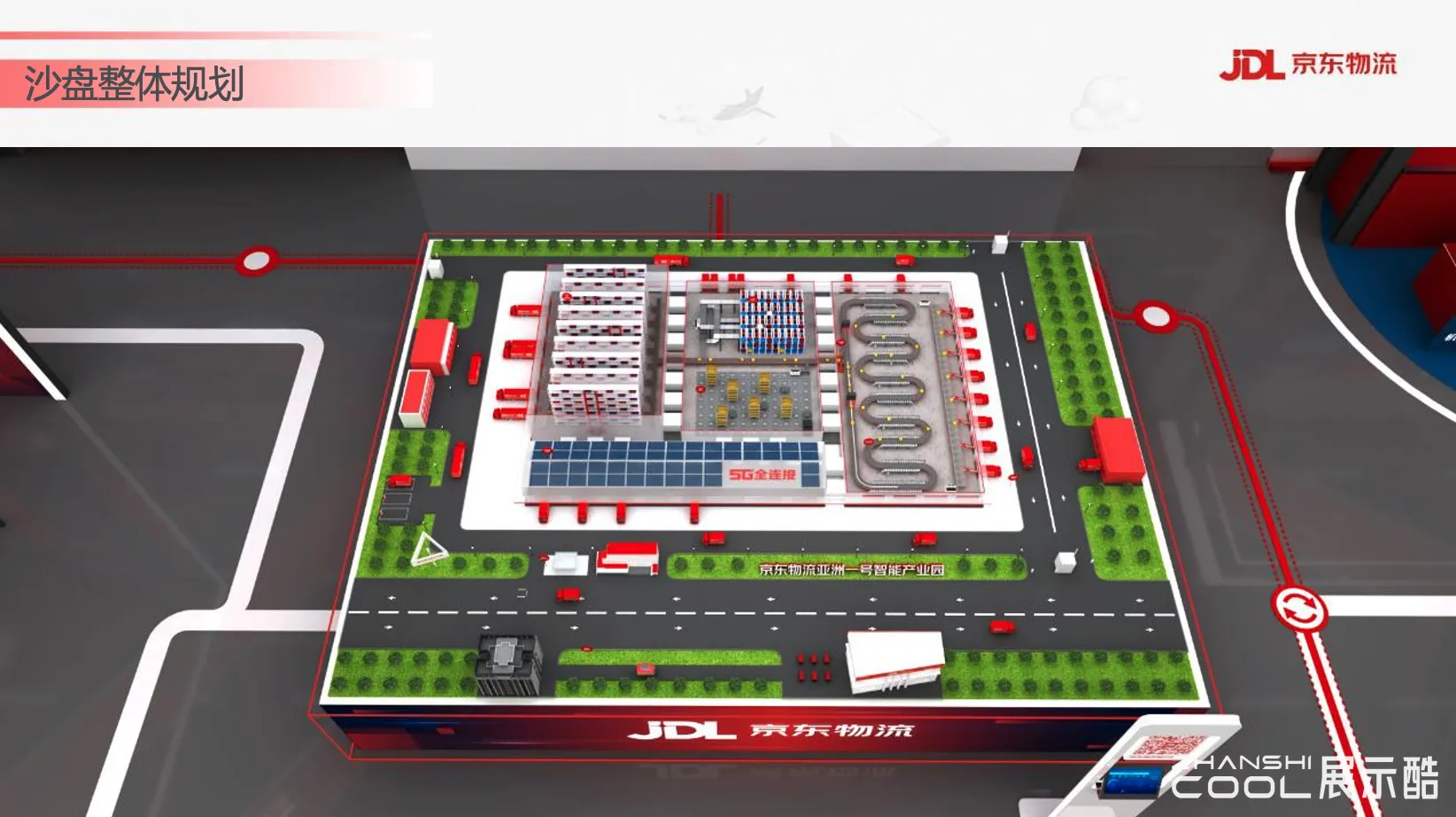 图片[3] - 京东物流智能园区沙盘展示方案 - 展示酷