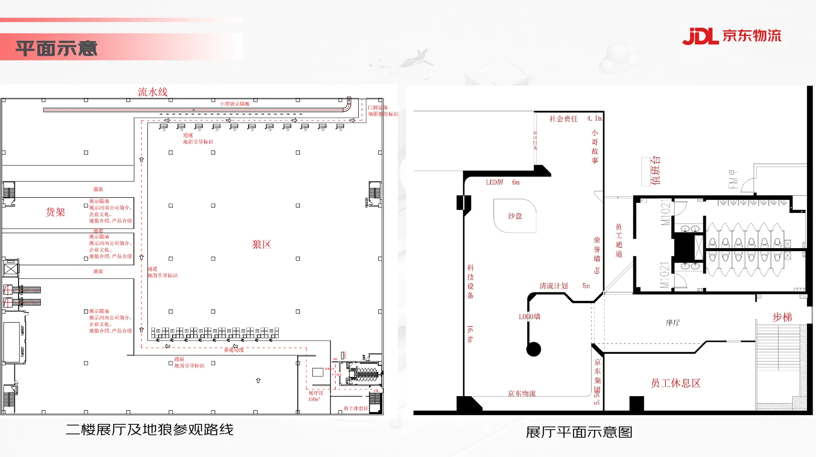 图片[3] - 京东物流郑州亚洲一号展厅项目展示设计方案 - 展示酷