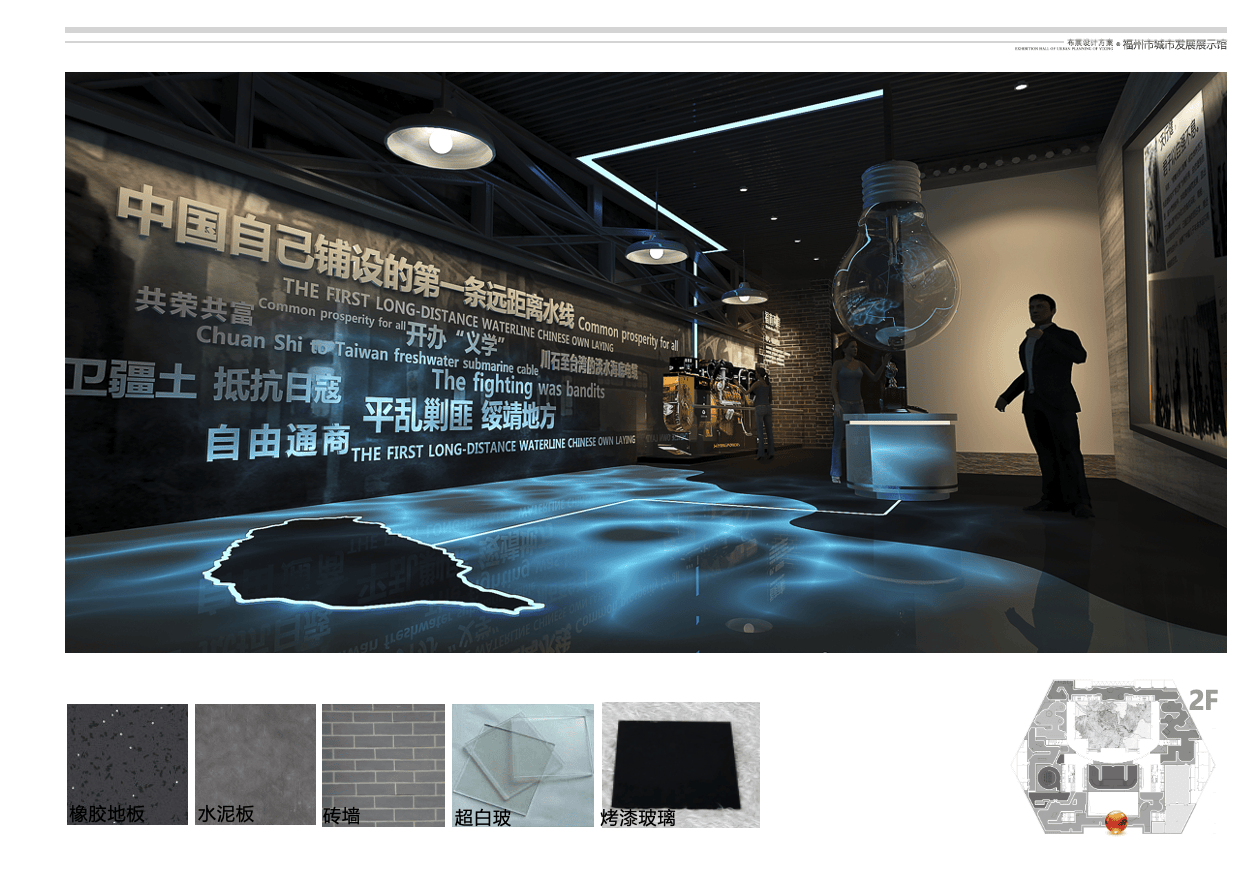 福州城市展览馆展厅设计方案历史文化陈列设计 - 展示酷