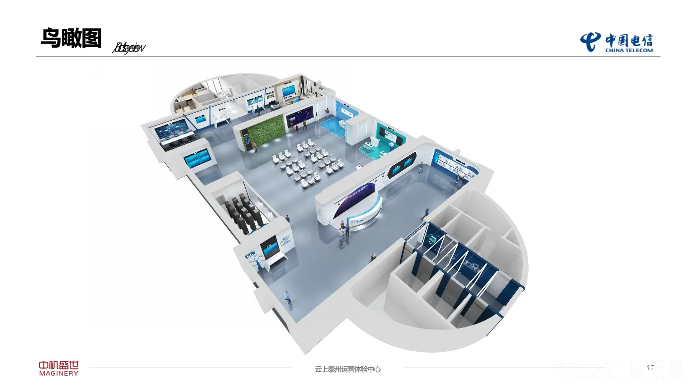 图片[3] - 中国电信云上泰州运营体验中心策划设计方案PPT - 展示酷