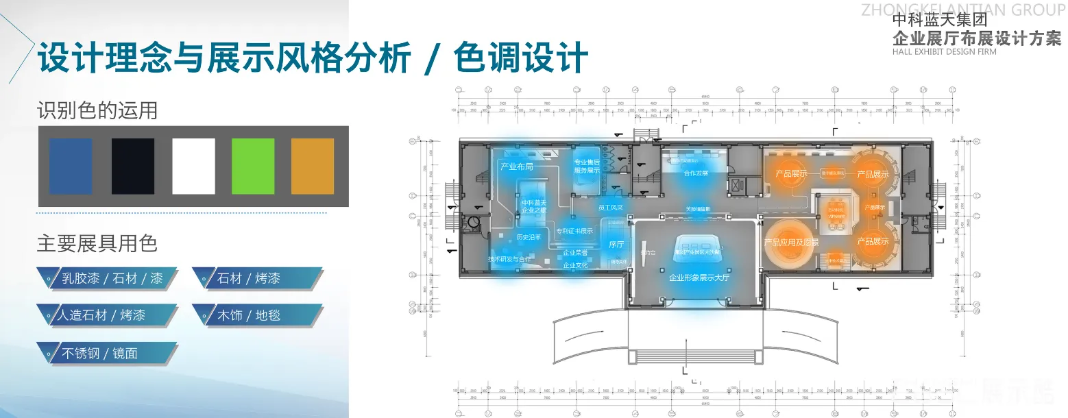 图片[3] - 中科蓝天太阳能企业展厅布展策划设计方案 - 展示酷