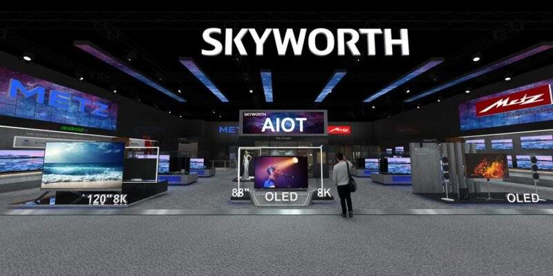 2019 IFA SKYWORTH创维展位实拍+效果图 - 展示酷