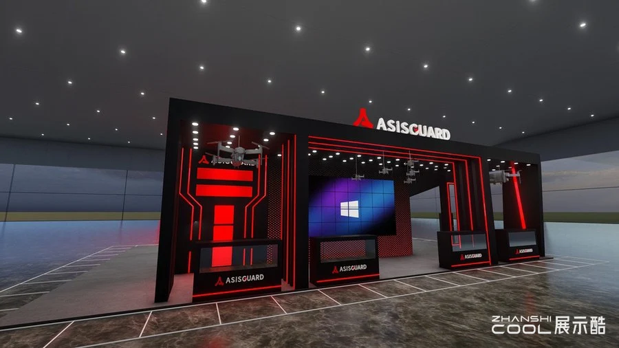 图片[3] - ASISGUARD 土耳其军工企业展台设计效果 - 展示酷