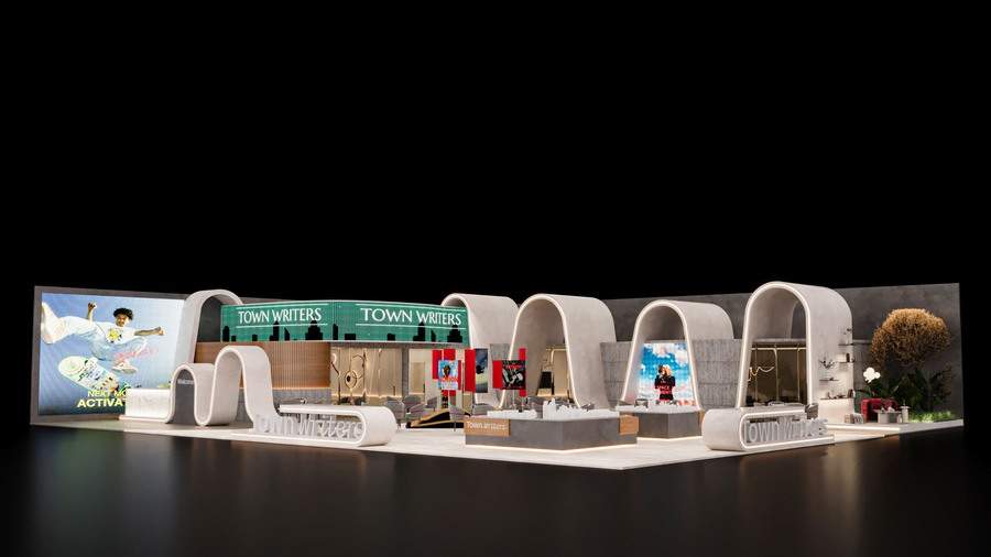 图片[1] - 全球城市景观展2024 埃及城镇作家展台设计效果 Town Writers Cityecape 2024 - 展示酷