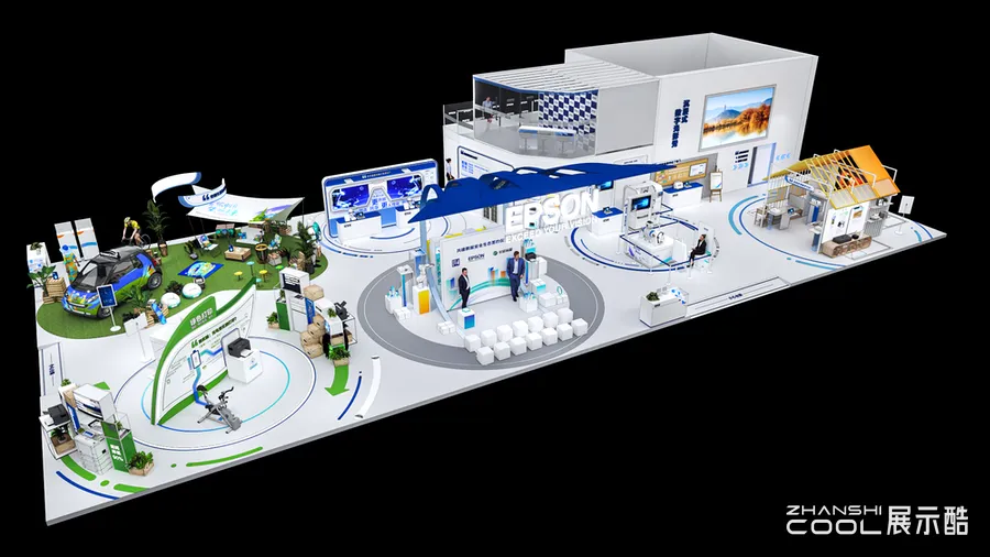 图片[5] - 2022进博会 爱普生展位设计效果 - 展示酷