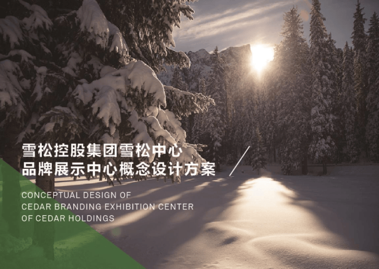 雪松控股集团雪松中心品牌展示中心企业展厅概念设计方案｜101页｜PDF｜27.69M - 展示酷