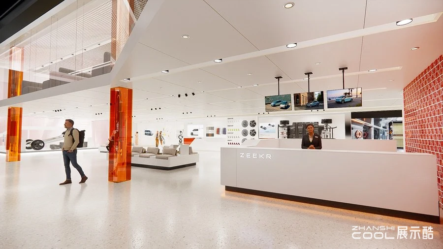 ZEEKR极氪汽车车展A类展展位效果图设计|JPG|31张|35.64M - 展示酷