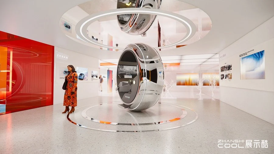 ZEEKR极氪汽车车展A类展展位效果图设计|JPG|31张|35.64M - 展示酷