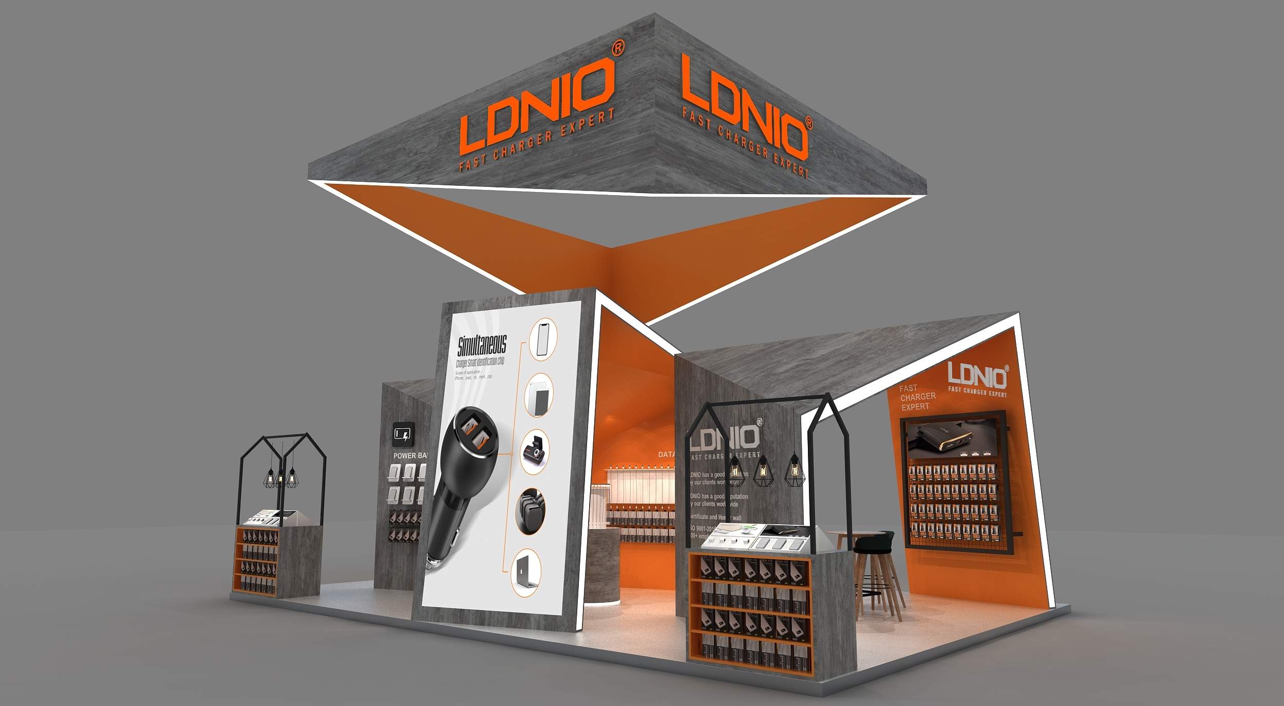 图片[2] - 力德诺香港电子展 小展台设计效果图｜JPG｜7张｜4.53M - 展示酷