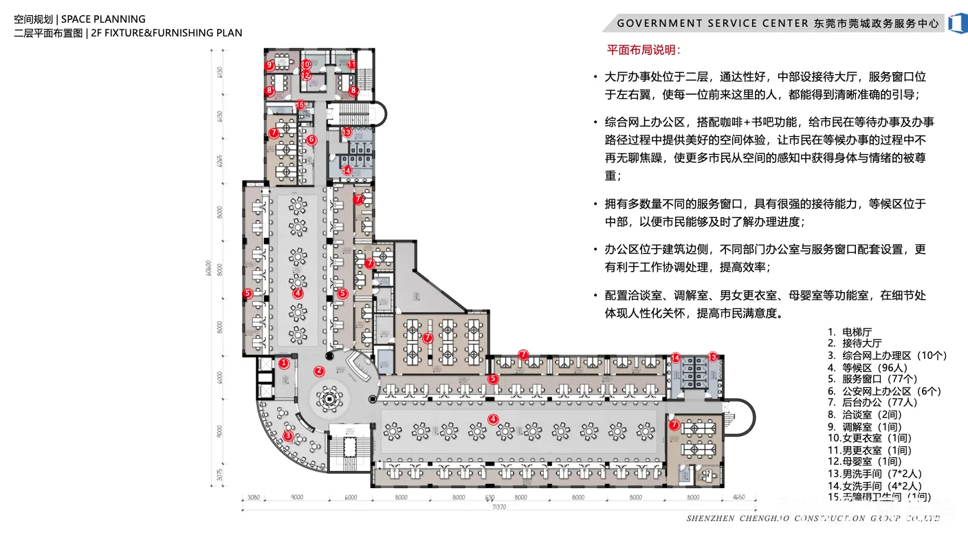 图片[2] - 莞城服务中心办公空间设计提案方案｜PPTX｜75页｜44.62M - 展示酷