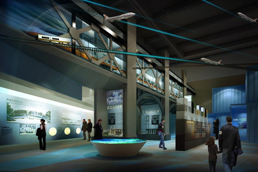 图片[3] - 长江文明馆（武汉自然博物馆）左侧自然展厅 设计效果图｜27张｜JPG｜78.21M - 展示酷