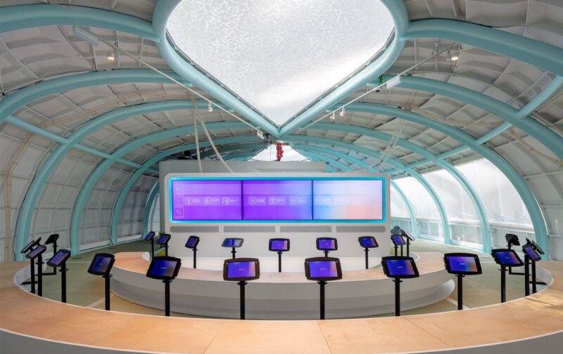 【西班牙】瓦伦西亚CaixaForum的LaNUBE{IA} 体验式展览 - 展示酷