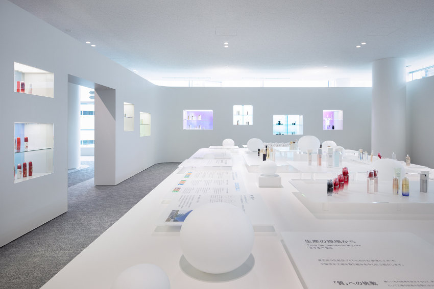 【日本】日本资生堂大阪茨城工厂研学展厅｜JPG｜26张｜17.52M - 展示酷