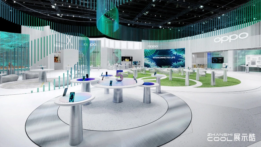 图片[5] - 巴塞罗那 MWC 2023年 OPPO展台设计效果图｜JPG｜23张｜20.89M - 展示酷